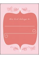 Bookplates - Pink Butterfly 12Pk